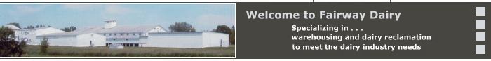Welcome to Fairway Dairy